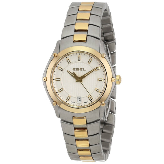 Ebel Women's 1216028 Sport 18kt Yellow Gold Two-Tone Stainless Steel Watch