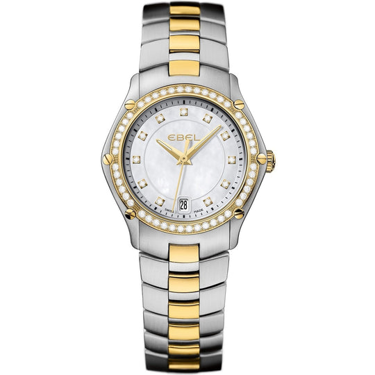 Ebel Women's 1216030 Sport 18kt Yellow Gold Diamond Two-Tone Stainless Steel Watch