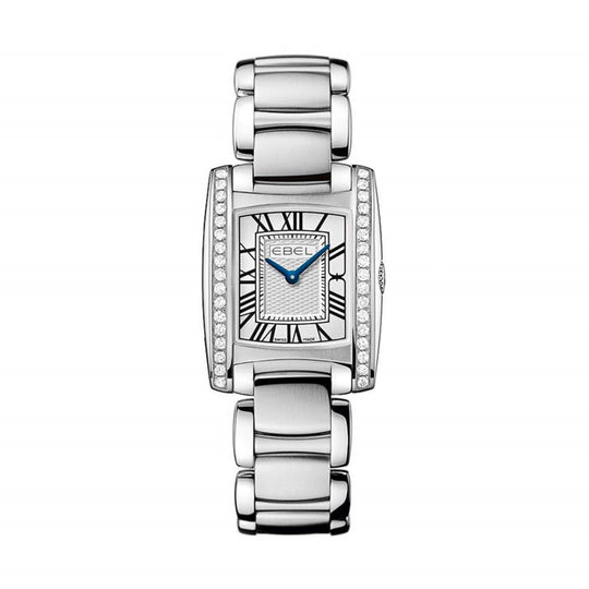 Ebel Women's 1216068 Brasilia Mini Diamond Stainless Steel Watch