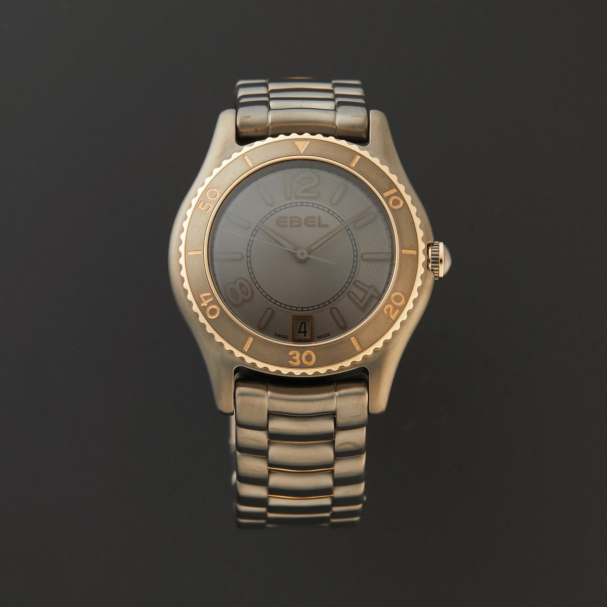Ebel Women's 1216117 X-1 Two-Tone 18kt Rose Gold and and Stainless Steel Watch