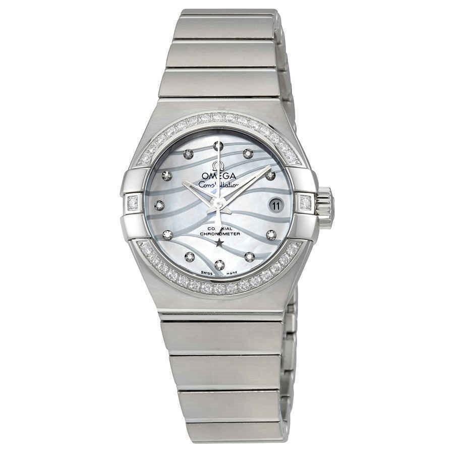 Omega Women's 123.15.27.20.55.002 Constellation Co-Axial Stainless Steel Watch