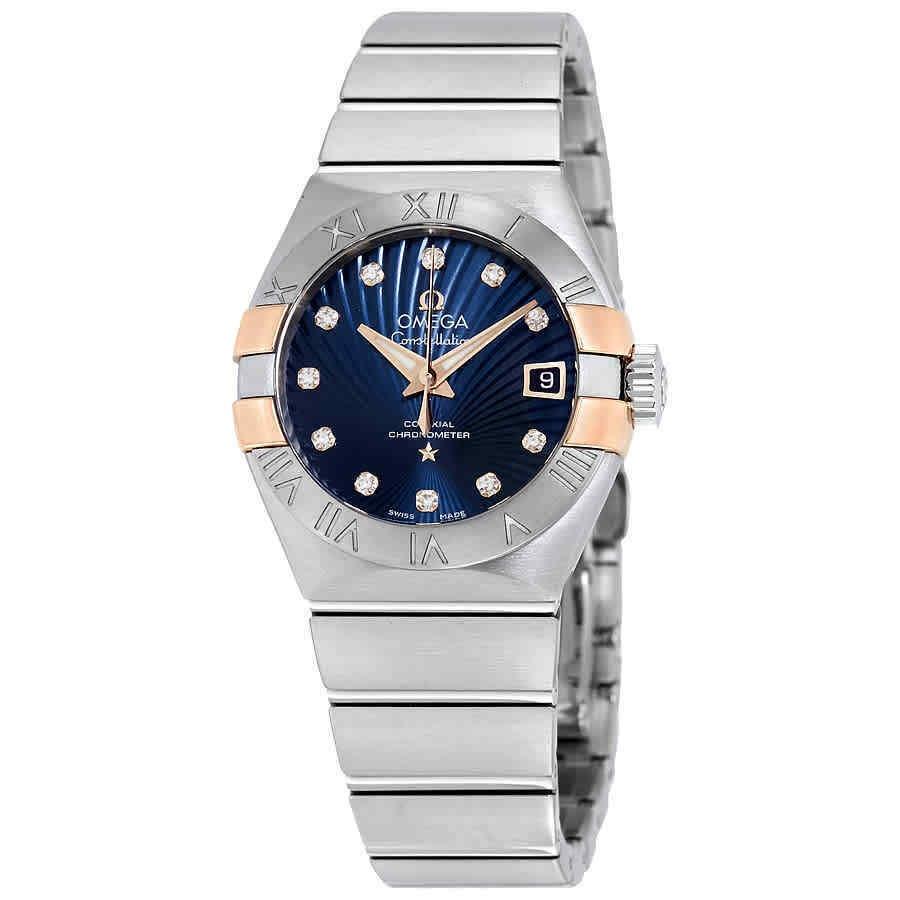 Omega Women's 123.20.27.20.53.002 Constellation Co-Axial Stainless Steel Watch