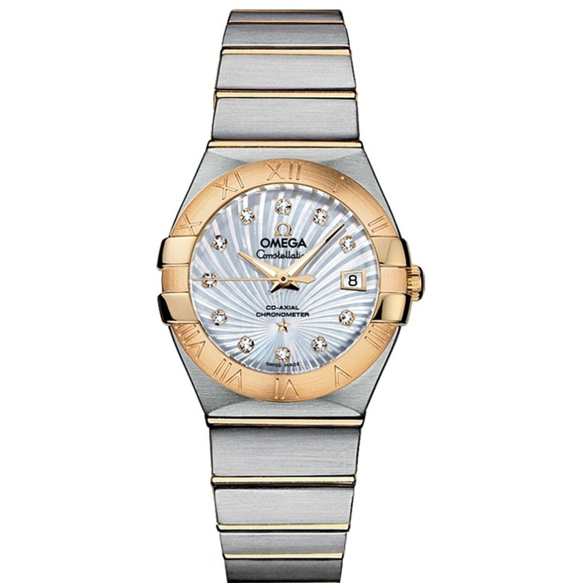 Omega Women's 123.20.27.20.55.002 Constellation Co-Axial Two-Tone Stainless Steel Watch