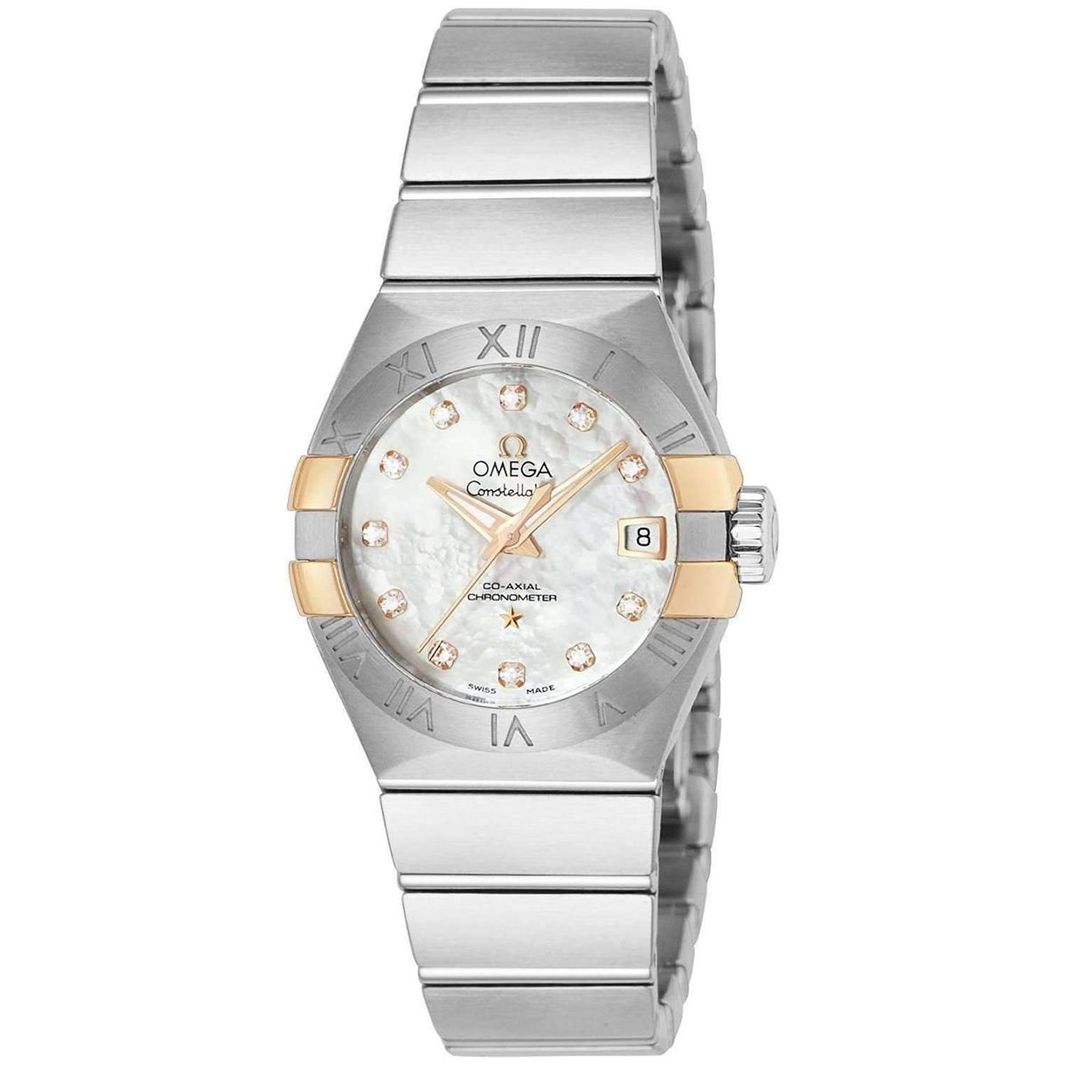 Omega Women&#39;s 123.20.27.20.55.004 Constellation Co-Axial Stainless Steel Watch