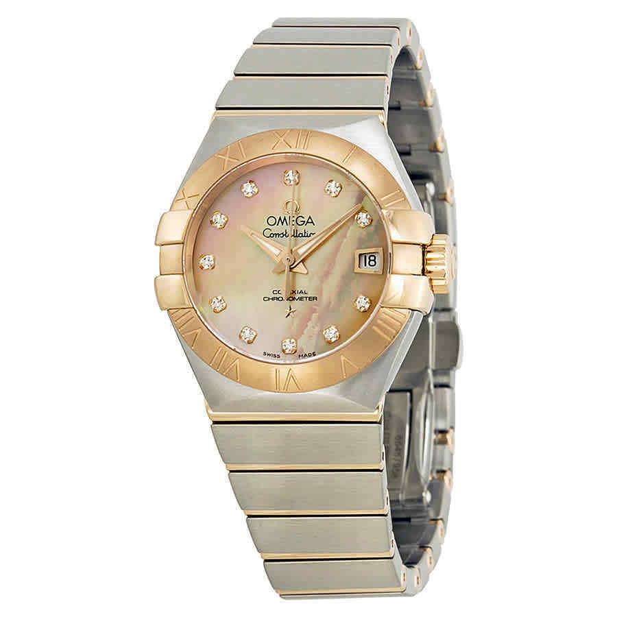 Omega Women's 123.20.27.20.57.001 Constellation Co-Axial Two-Tone Stainless Steel Watch