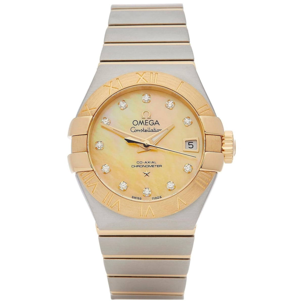 Omega Women's 123.20.27.20.57.002 Constellation Co-Axial Two-Tone Stainless Steel Watch
