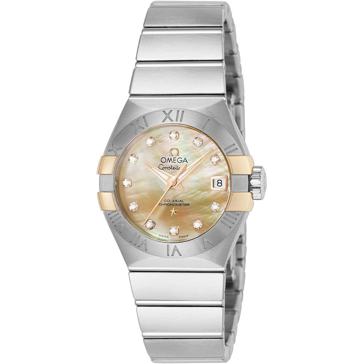 Omega Women's 123.20.27.20.57.003 Constellation Co-Axial Stainless Steel Watch