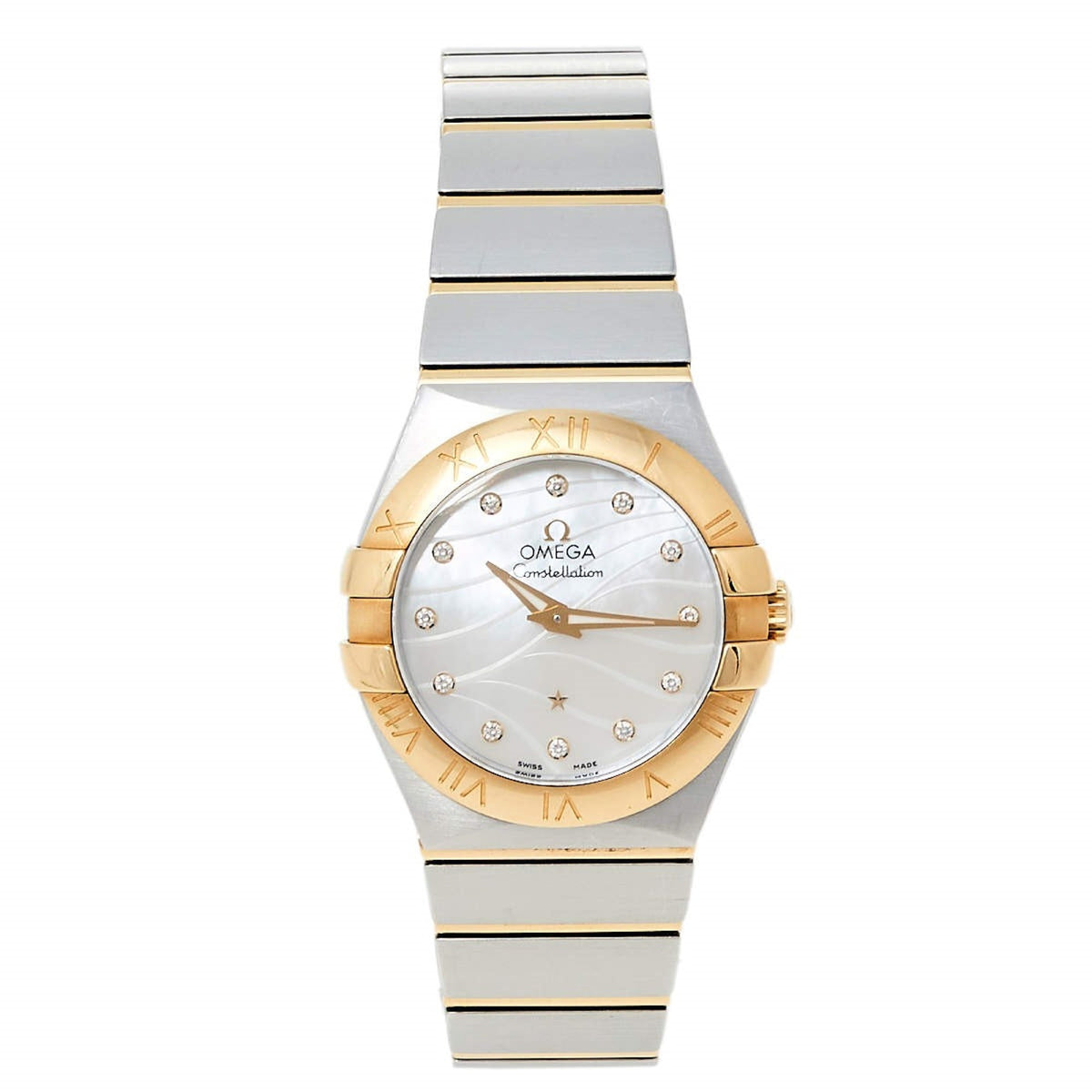 Omega Women's 123.20.27.60.55.005 Constellation Two-Tone Stainless Steel Watch