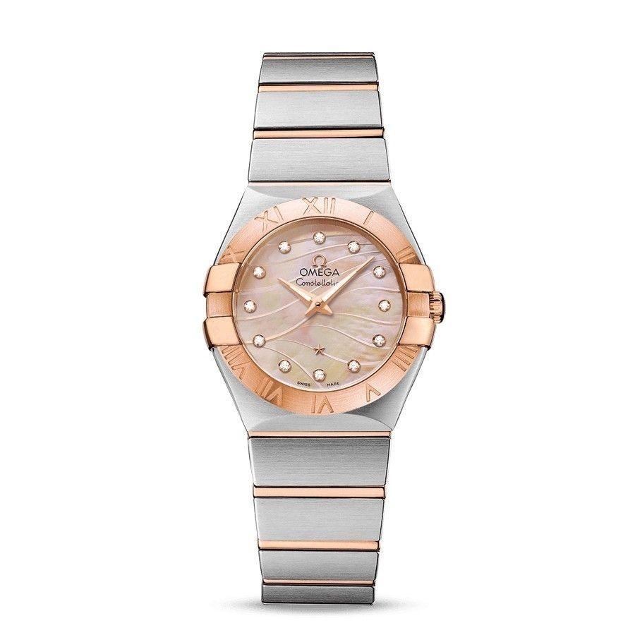 Omega Women's 123.20.27.60.57.002 Constellation Diamond Two-Tone Stainless Steel Watch