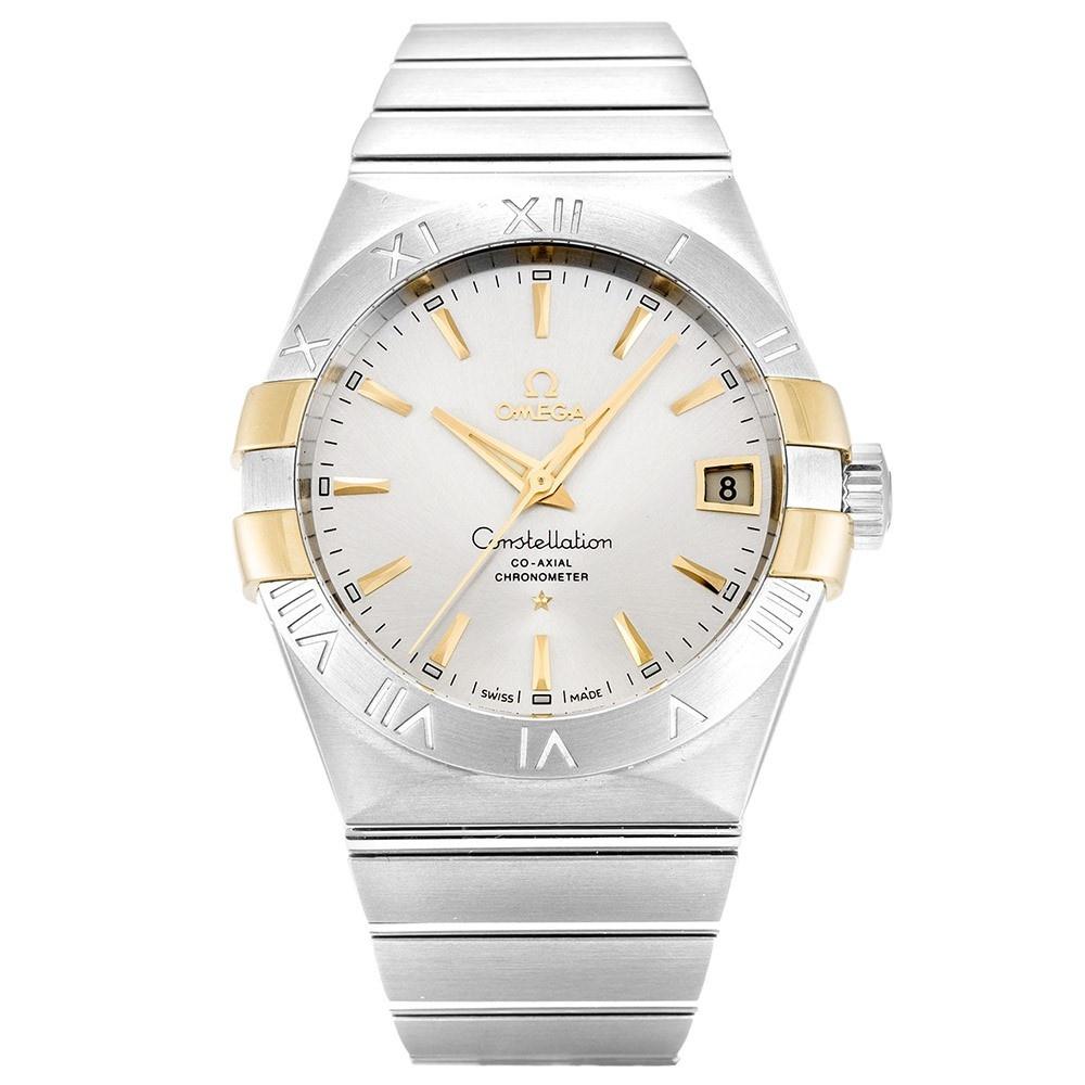 Omega Men&#39;s 123.20.38.21.02.005 Constellation Co-Axial Stainless Steel Watch
