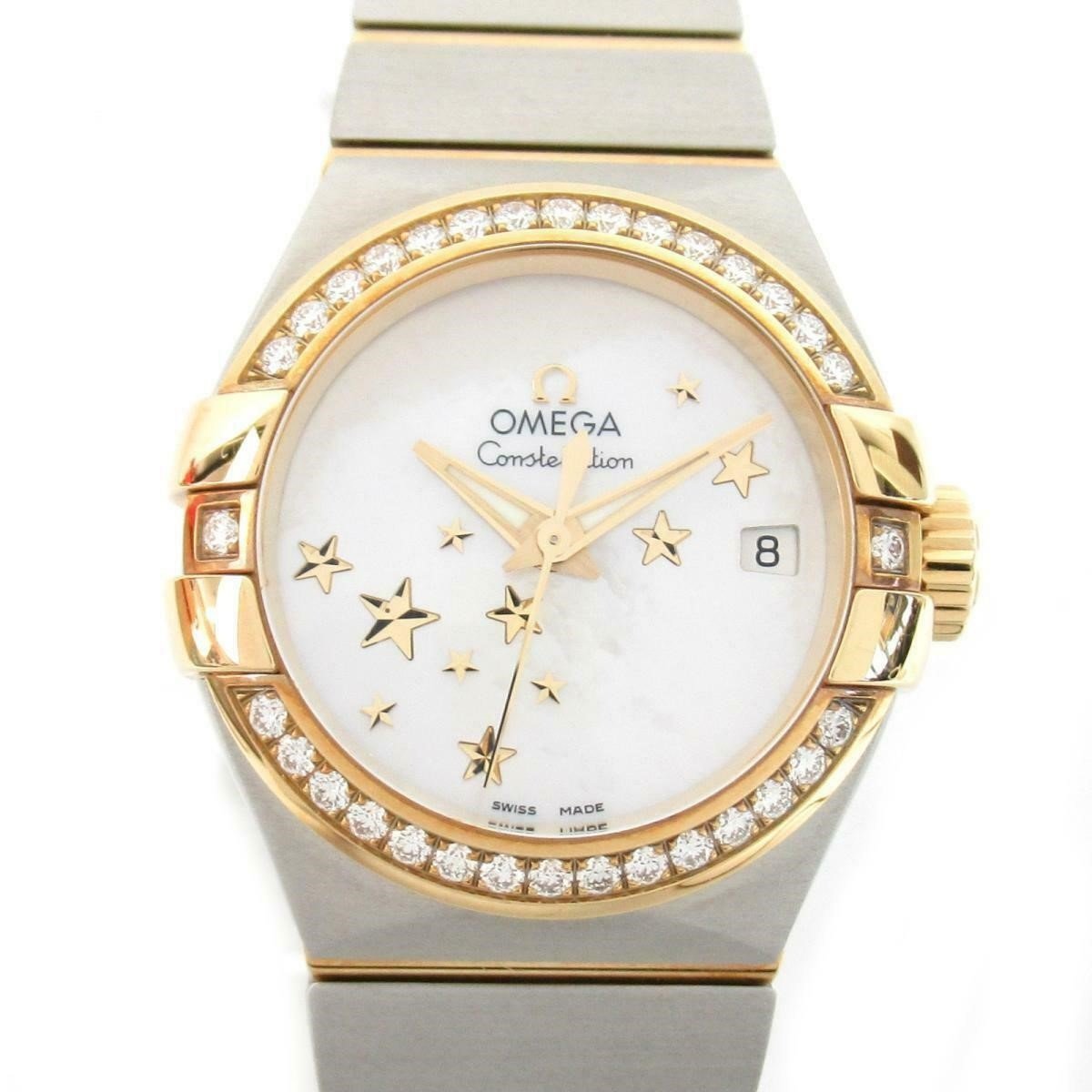 Omega Women's 123.25.27.20.05.001 Constellation Two-Tone 18kt Gold and Stainless Steel Watch