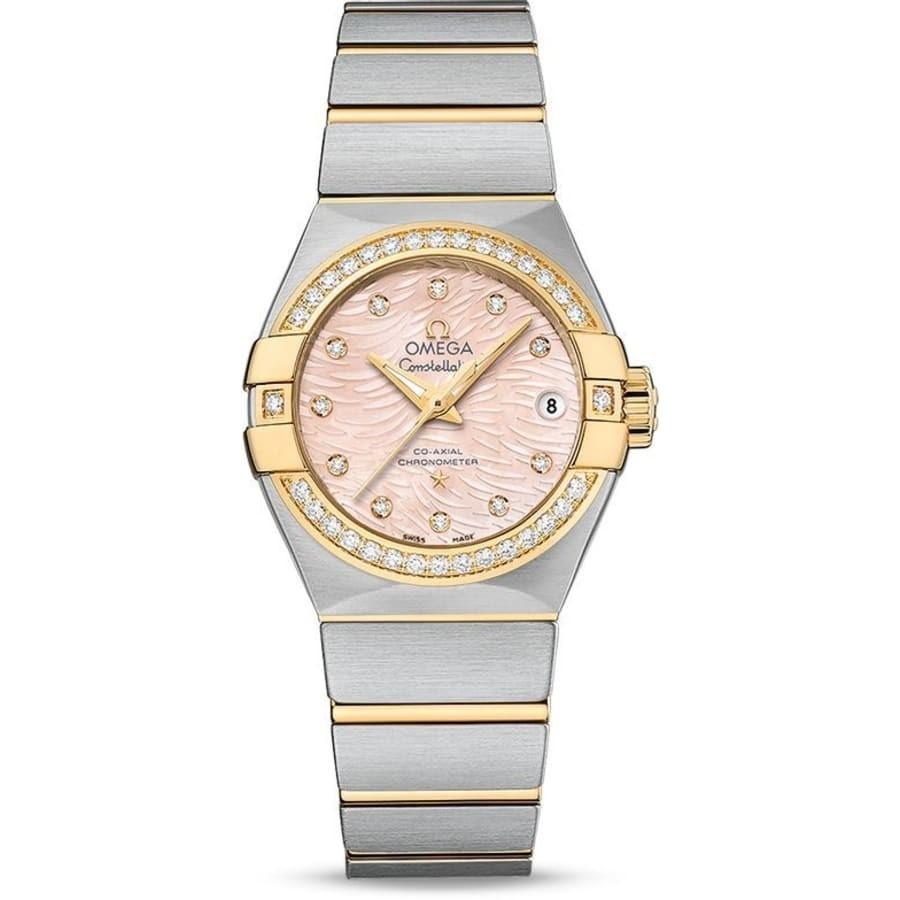 Omega Women&#39;s 123.25.27.20.57.005 Constellation Two-Tone 18kt Gold and Stainless Steel Watch