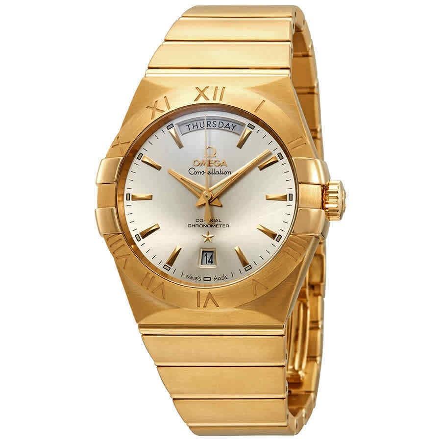 Omega Men&#39;s 123.50.38.22.02.002 Constellation Gold-Tone 18kt Gold Watch