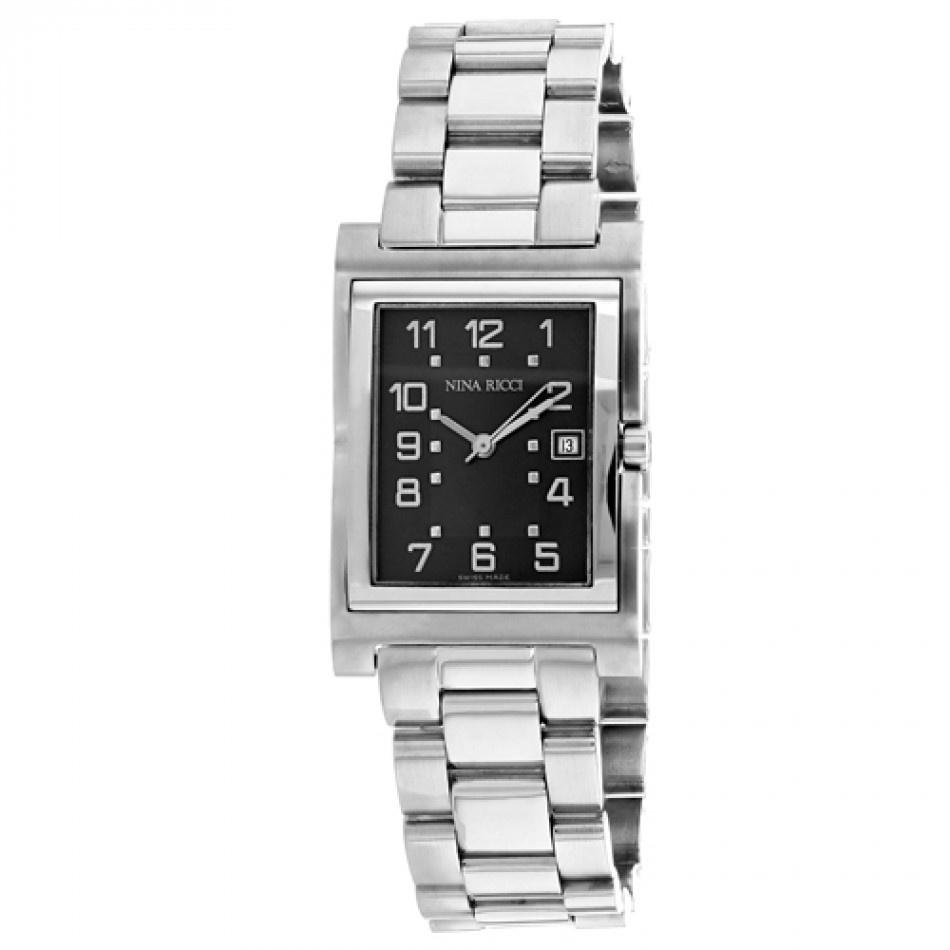 Nina Ricci Women&#39;s 12330B Classic Stainless Steel Watch