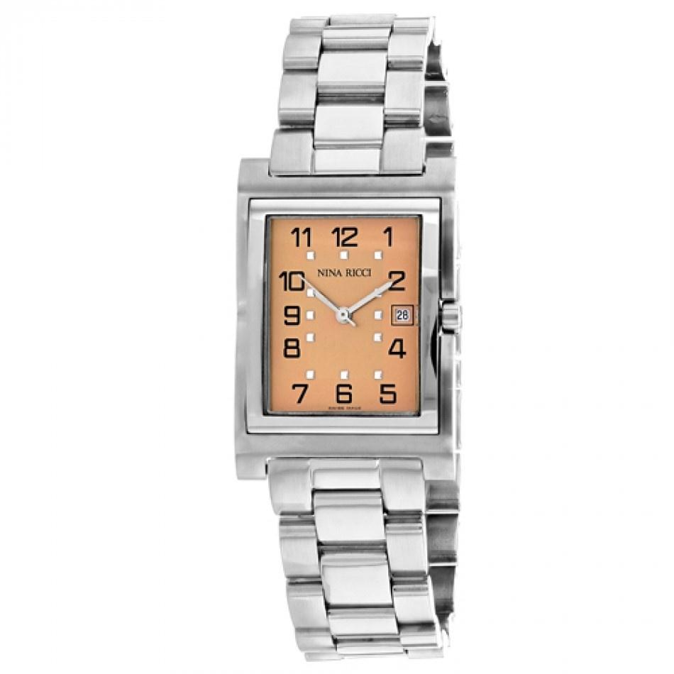 Nina Ricci Women&#39;s 12330P Classic Stainless Steel Watch