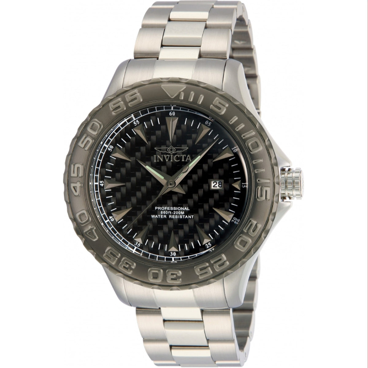 Invicta Men's 12555 Pro Diver Stainless Steel Watch