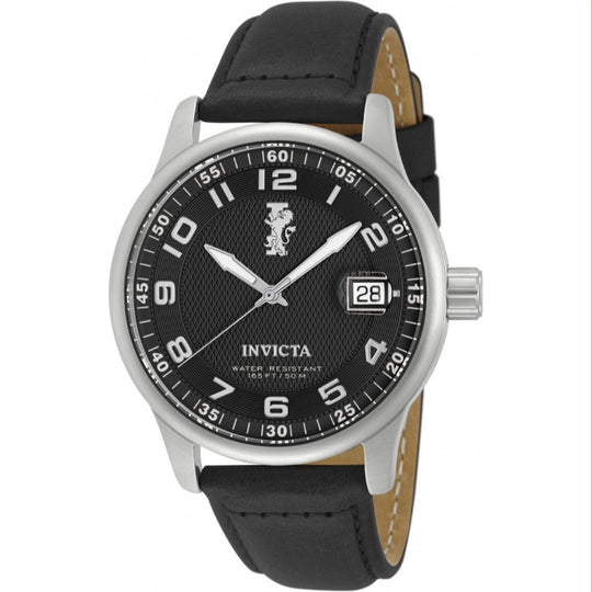 Invicta Men's 12822 I-Force Black Leather Watch