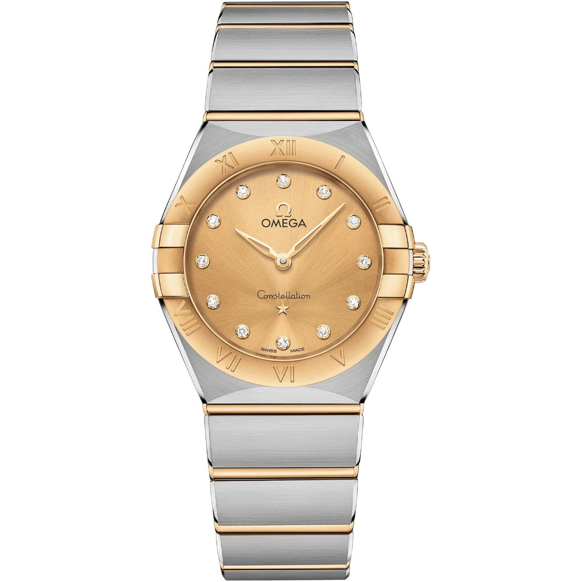 Omega Women's 131.20.28.60.58.001 Constellation Two-Tone Stainless Steel Watch