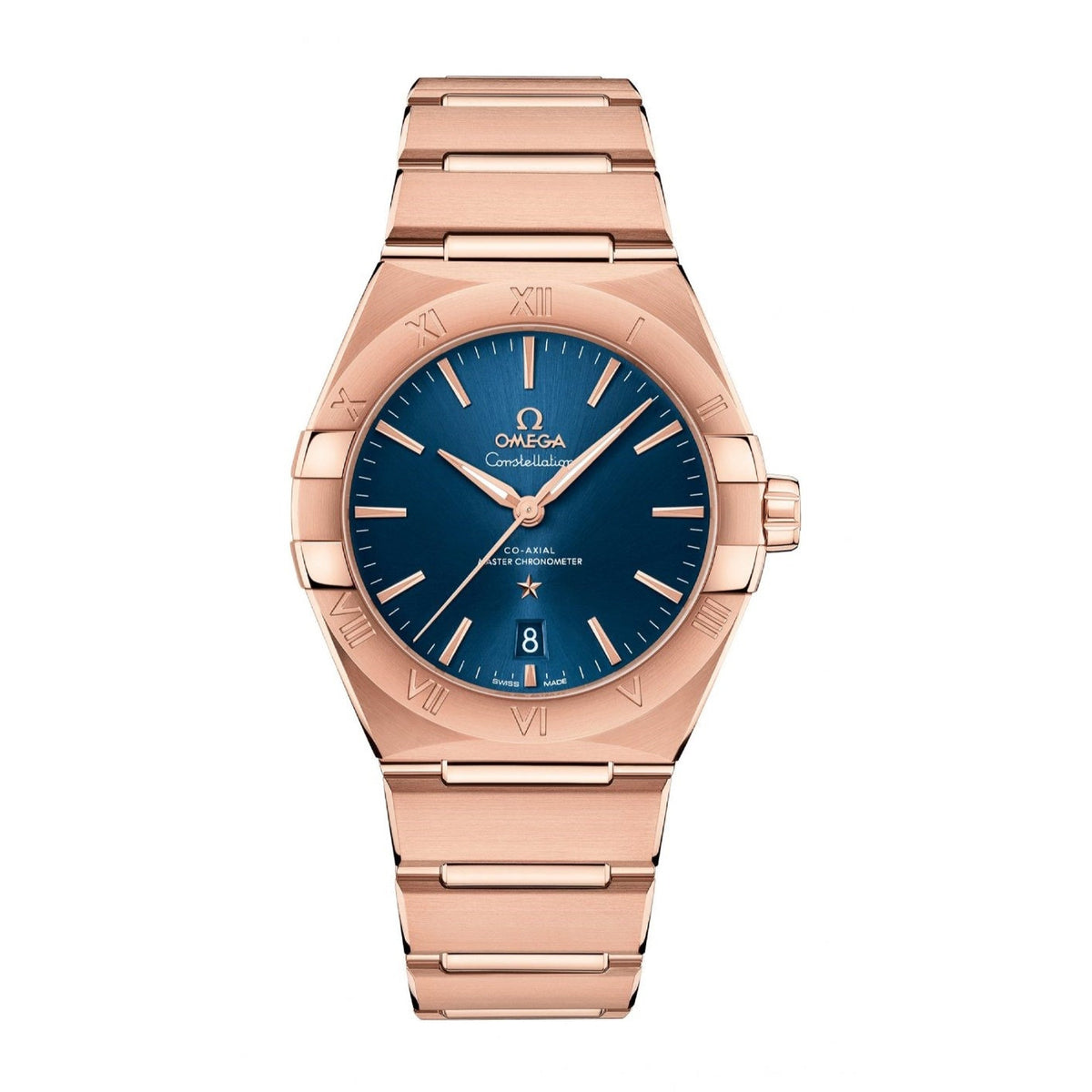 Omega Men's 131.50.39.20.03.001 Constellation  Rose-Tone Stainless Steel Watch