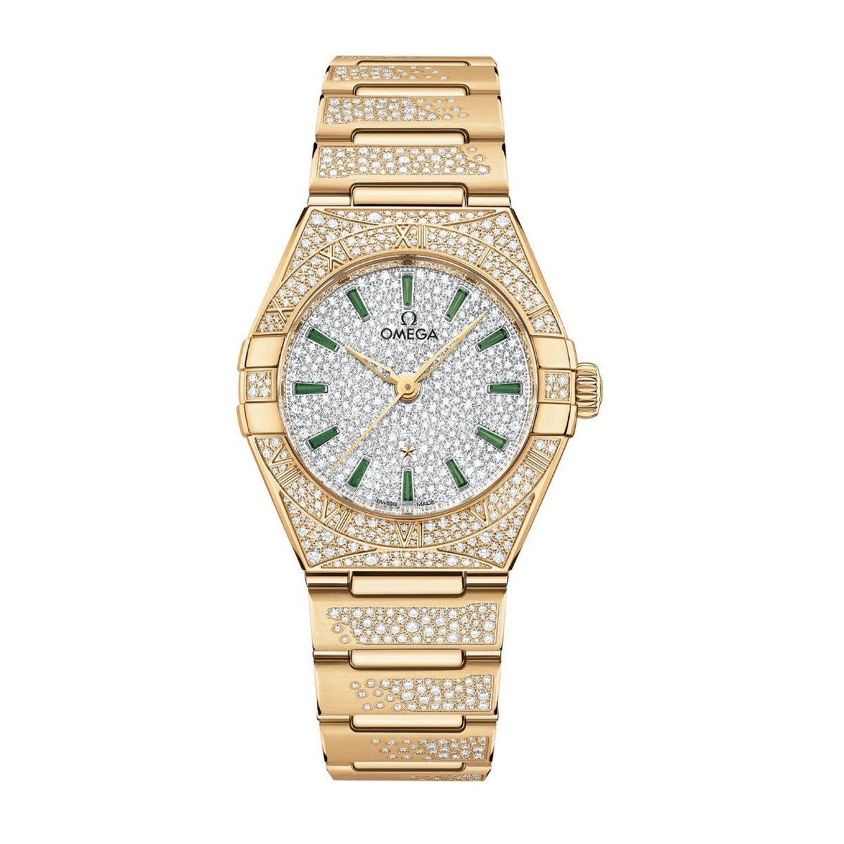 Omega Women's 131.55.29.20.99.002 Constellation  Gold-Tone Stainless Steel Watch