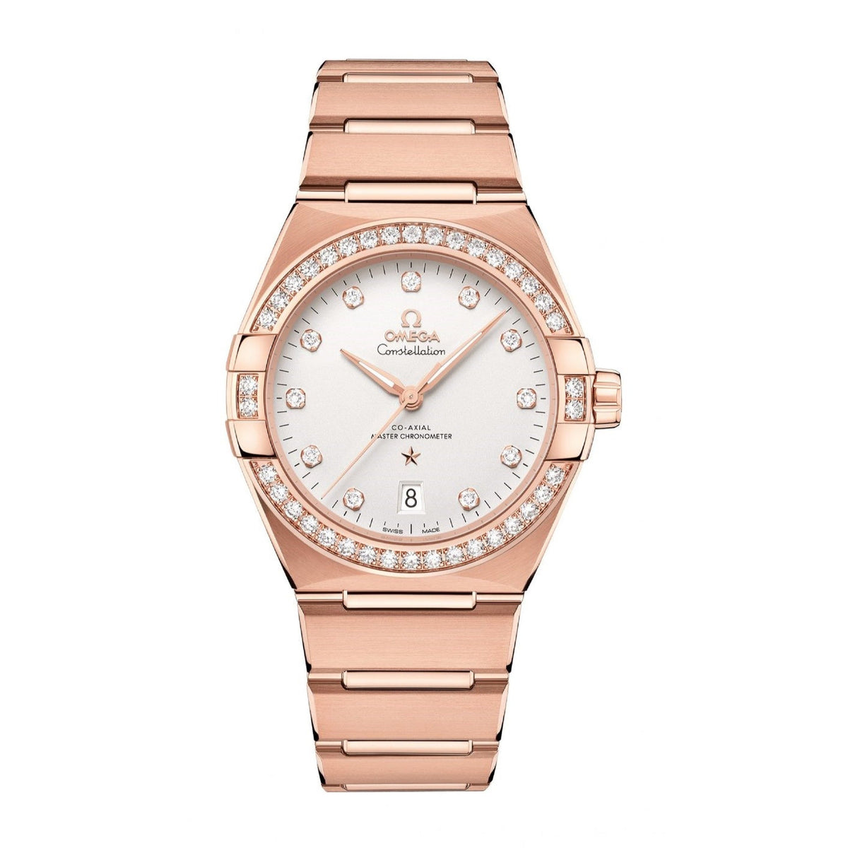 Omega Men's 131.55.39.20.52.001 Constellation  Rose-Tone Stainless Steel Watch