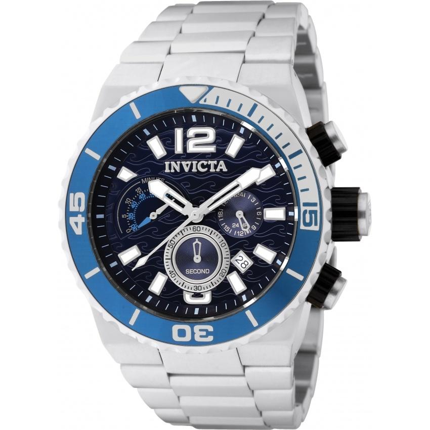 Invicta Men&#39;s 1342 Pro Diver Diver Chronograph Stainless Steel Watch