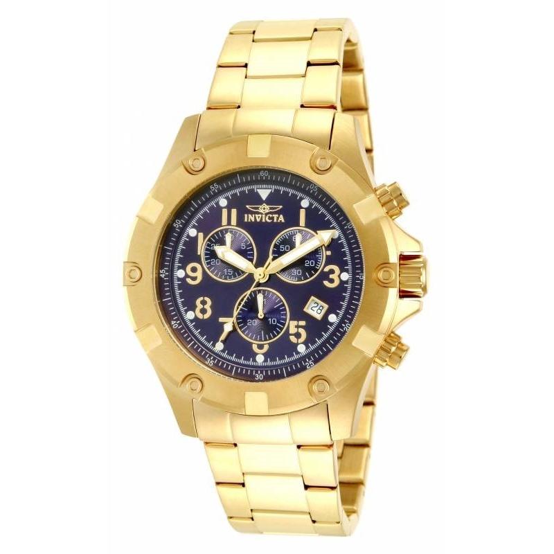 Invicta Men&#39;s 13620 Specialty Chronograph Gold-tone Stainless Steel Watch