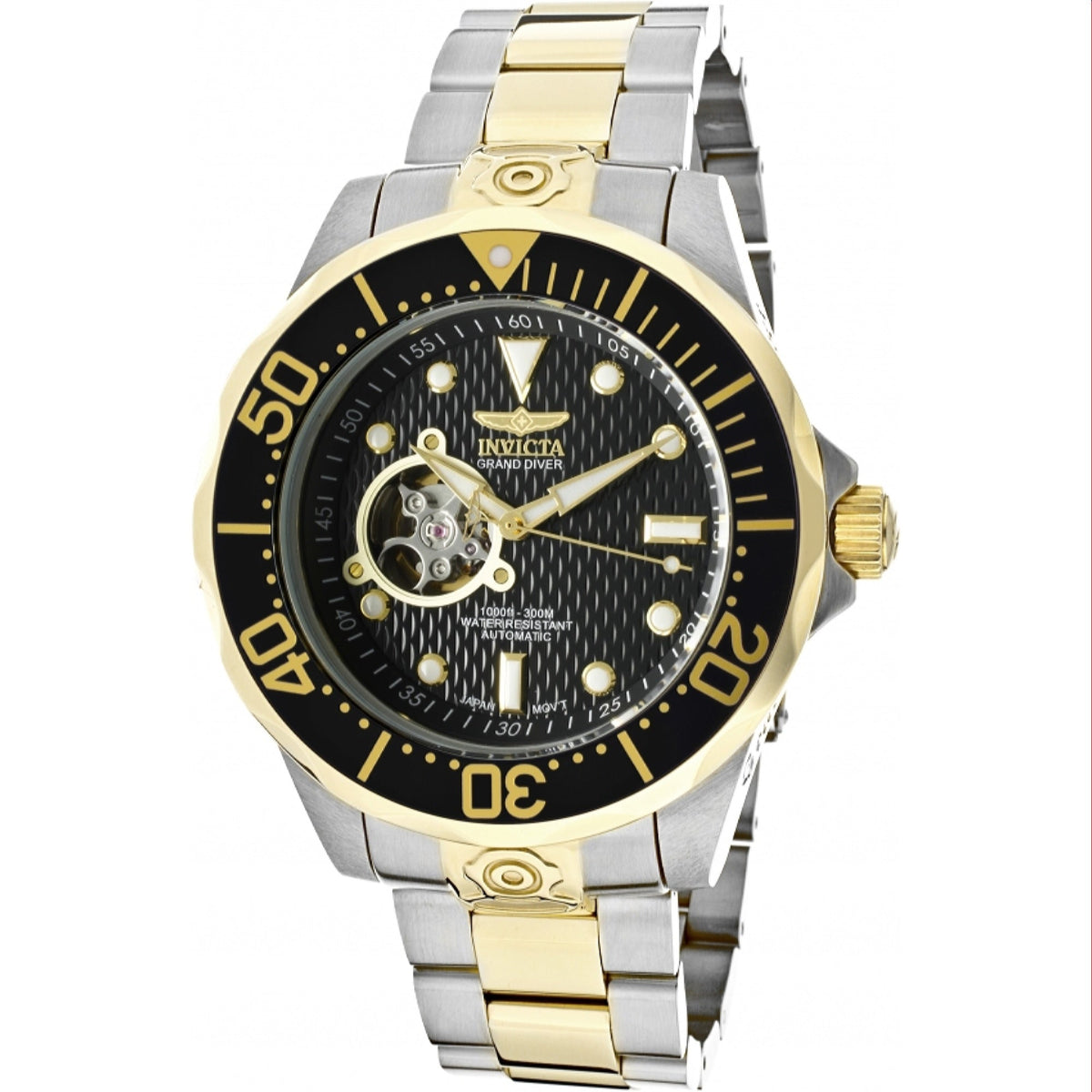 Invicta Men's 13705 Pro Diver Automatic Gold-Tone and Silver Stainless Steel Watch