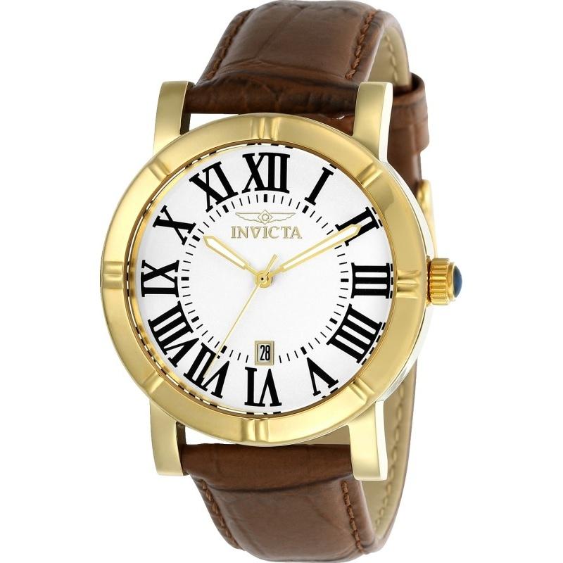 Invicta Men's 13971 Specialty Brown Leather Watch