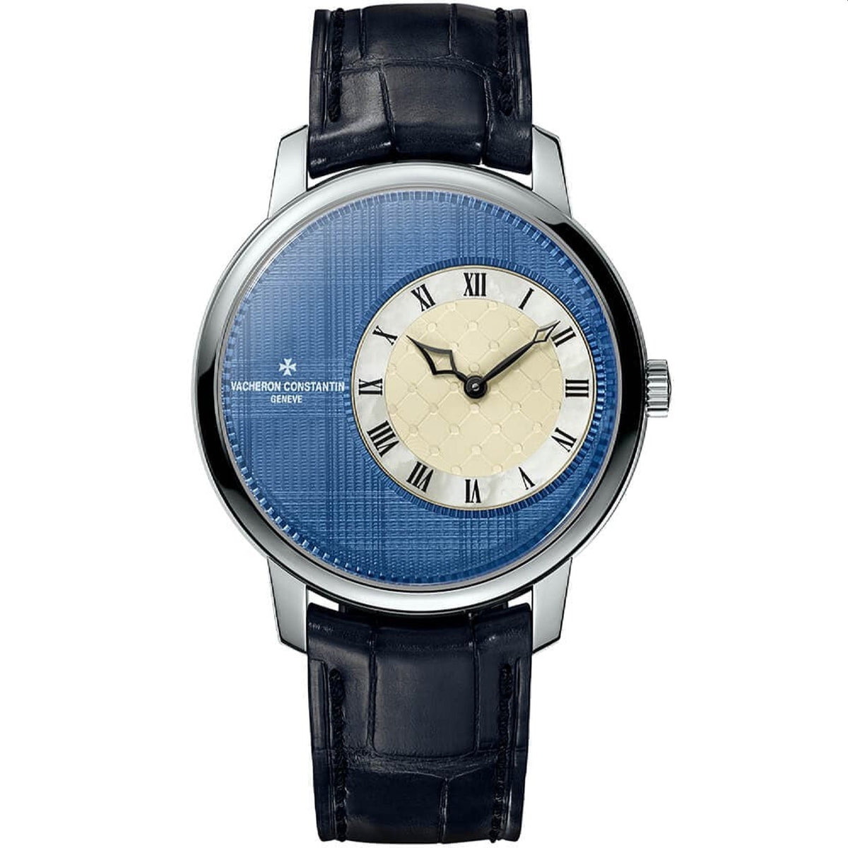 Vacheron Constantin Men's 1400U-000G-B218 Metiers D Art Elegance Sartoriale Black Leather Watch