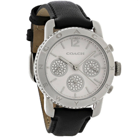 Coach Legacy Sport Women's 14501972 Black Leather Watch
