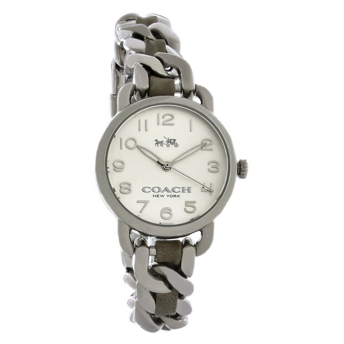 Coach Delancey Women&#39;s 14502254 Silver Stainless Steel Watch
