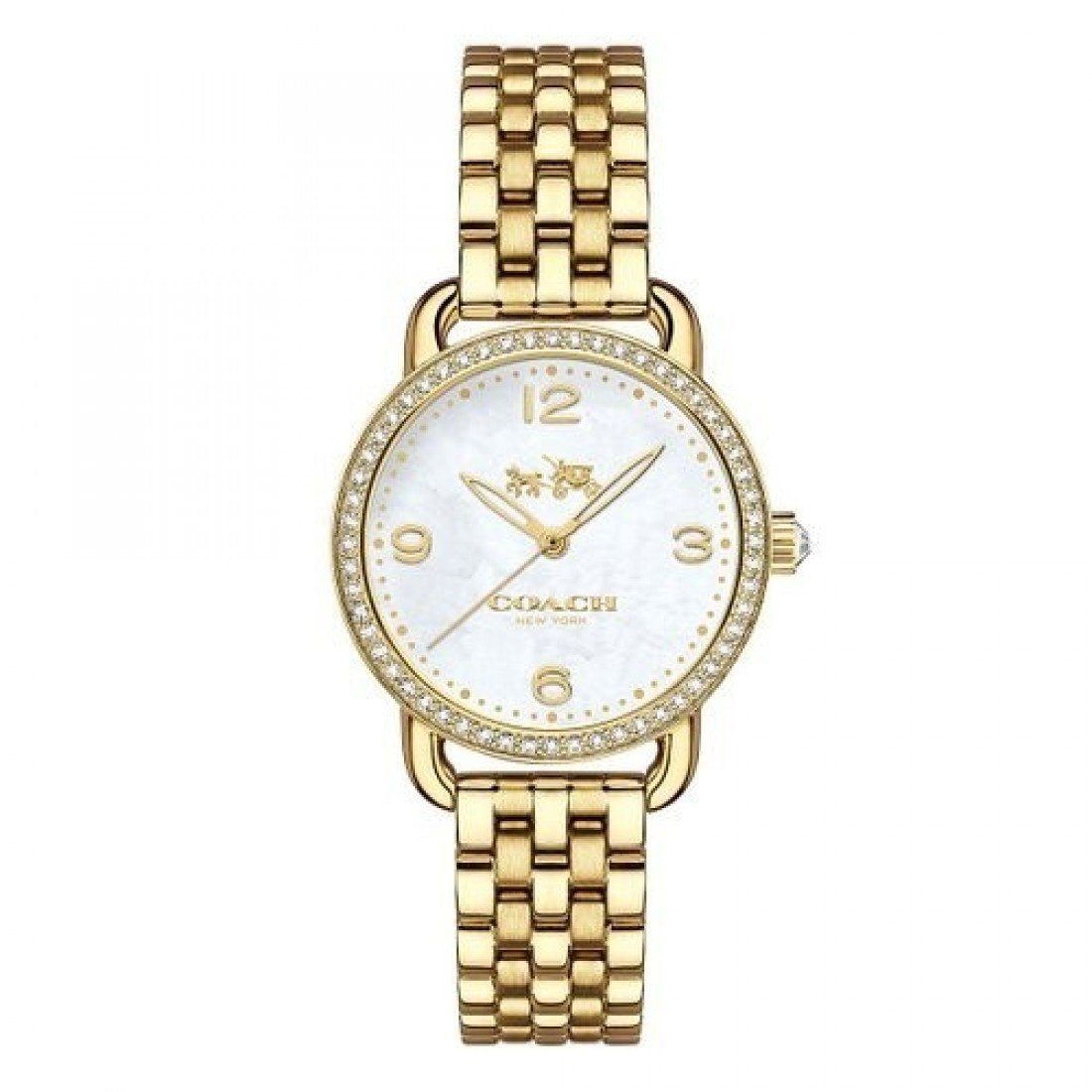 Coach Women's 14502478 Delancey Gold Stainless Steel Watch