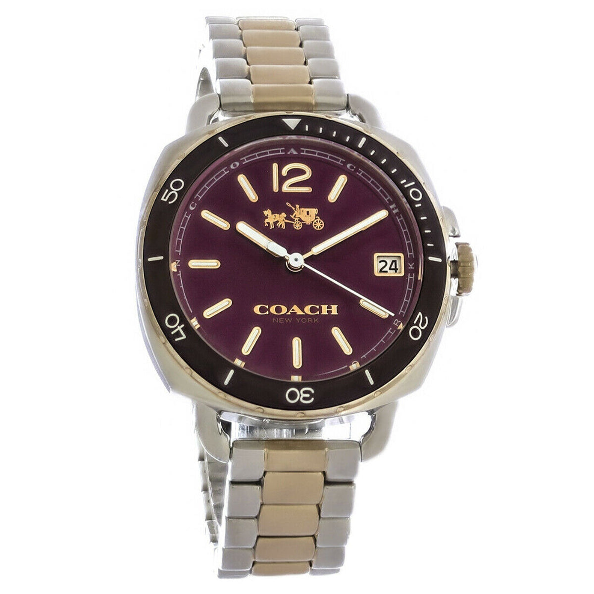 Coach Tatum  Women's 14502640 Two-Tone Stainless Steel Watch