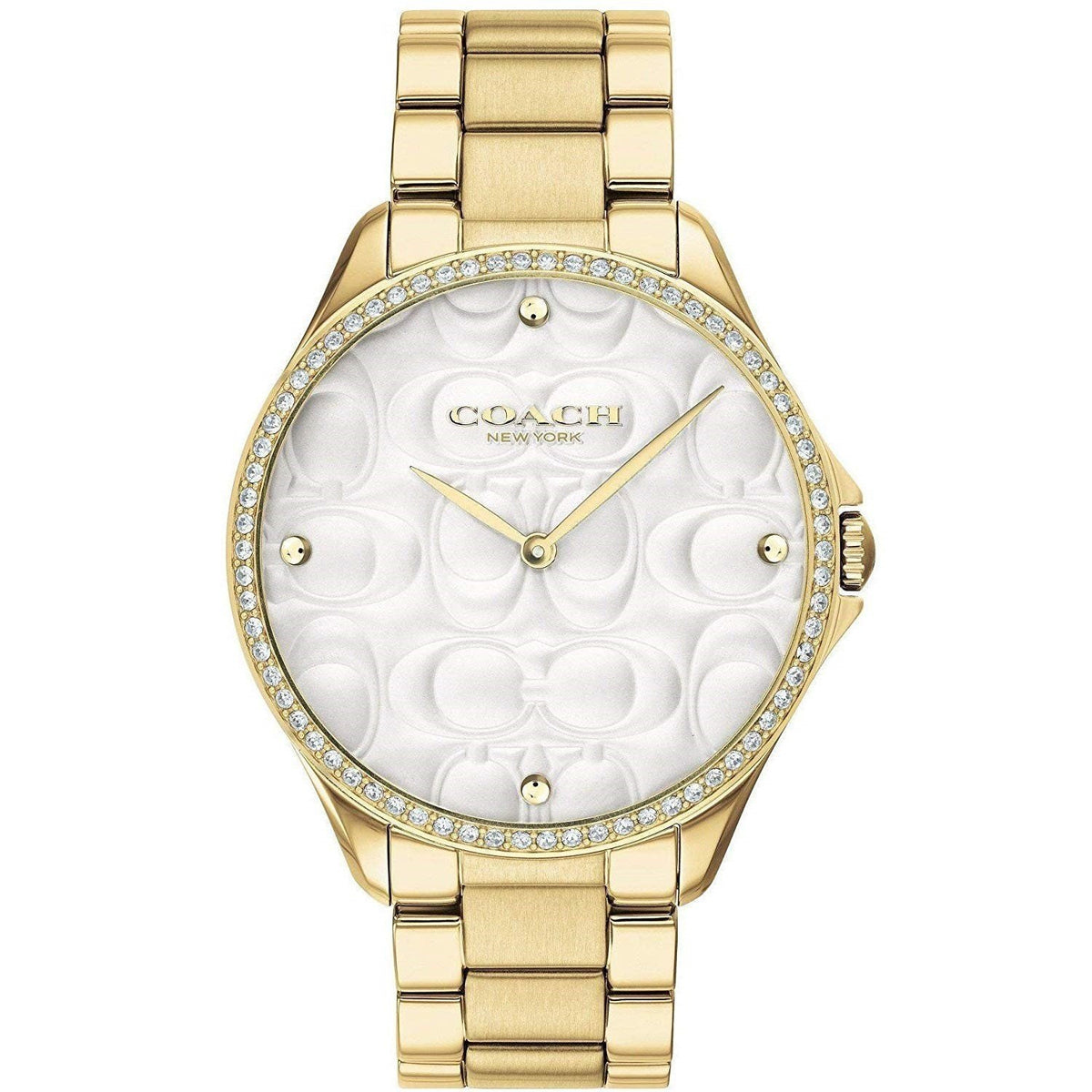 Coach Women&#39;s 14503067 Modern Sport Gold-Tone Stainless Steel Watch