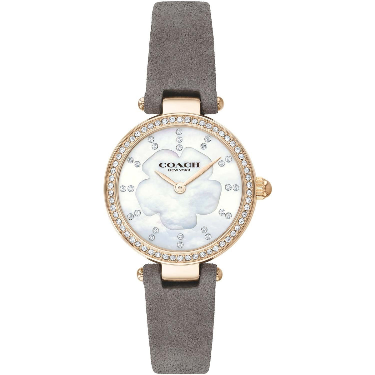 Coach Women's 14503104 Modern Luxury Grey Leather Watch