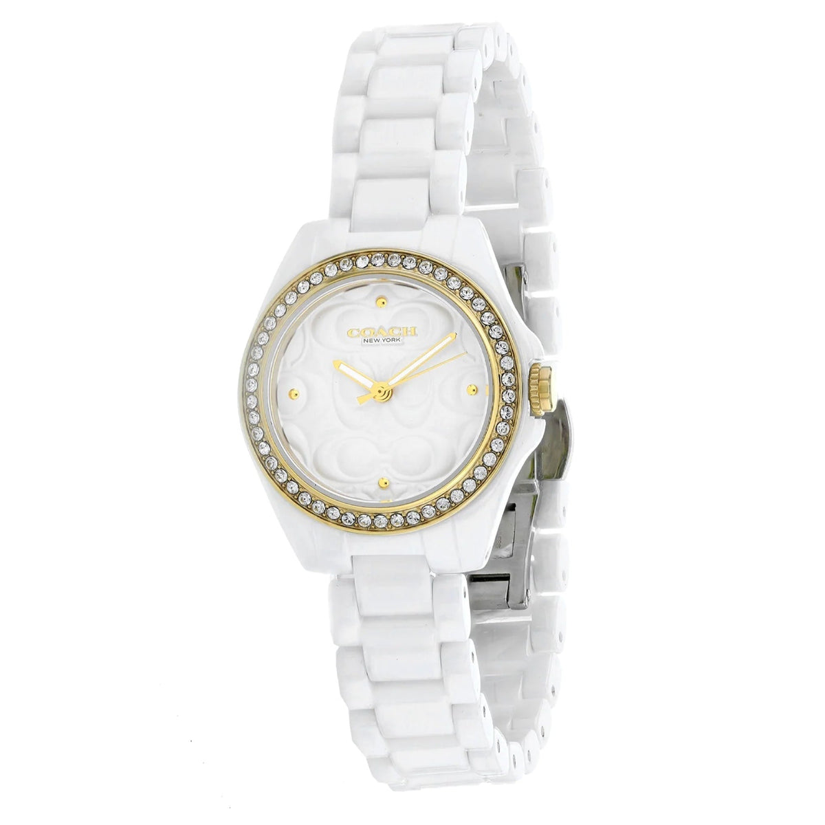 Coach Astor Modern Women&#39;s 14503254 White Ceramic Watch