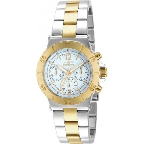 Invicta Women&#39;s 14855 Specialty Gold-Tone and Silver Stainless Steel Watch