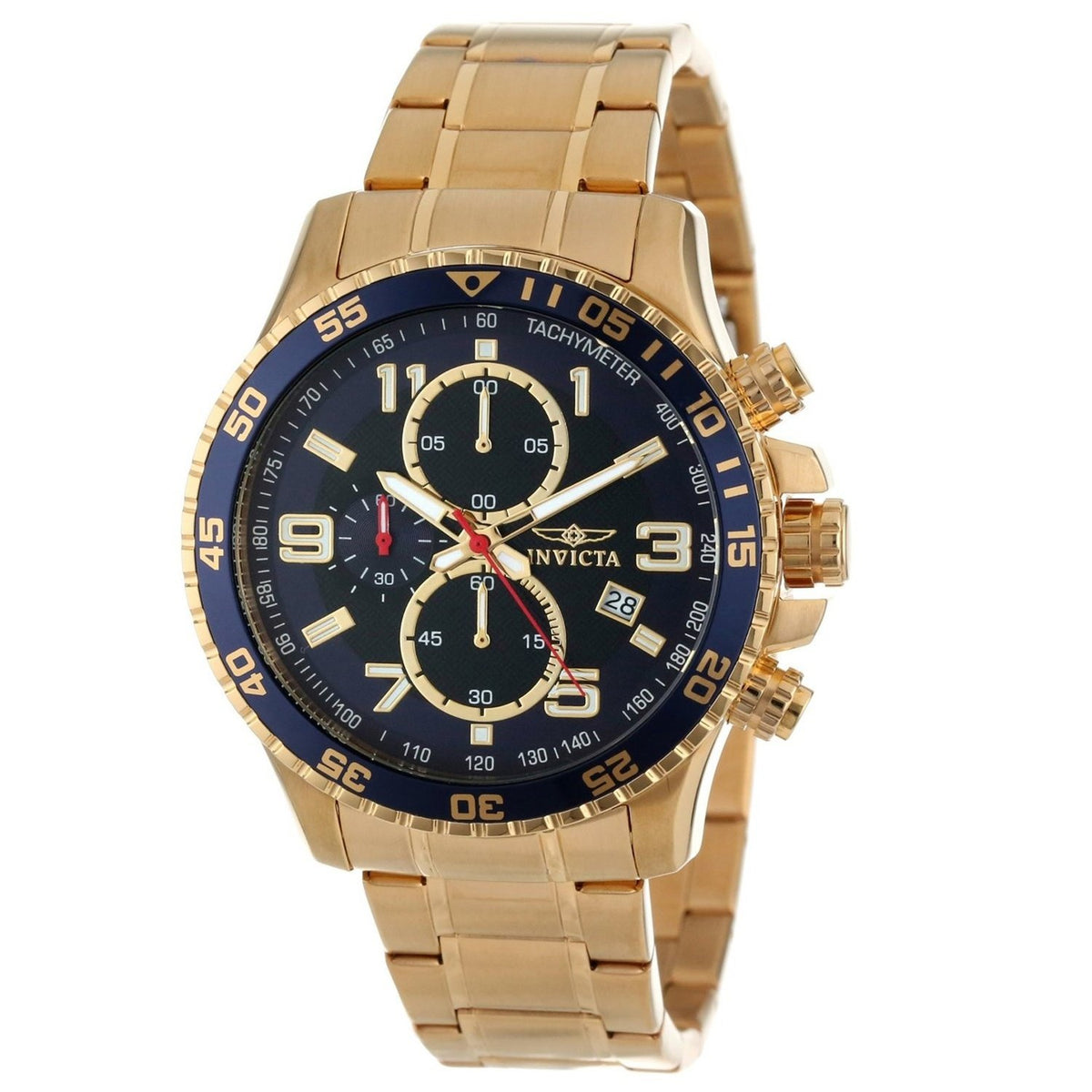 Invicta Men's 14878 Specialty Chronograph Gold-Tone Stainless Steel Watch