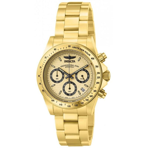 Invicta Men's 14929 Speedway Multi-Function Gold-tone Stainless Steel Watch