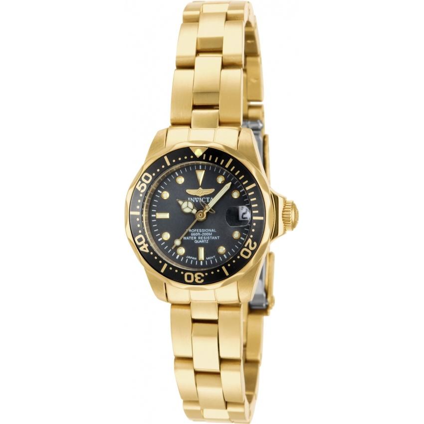 Invicta Women&#39;s 14986 Pro Diver Gold-Tone Stainless Steel Watch