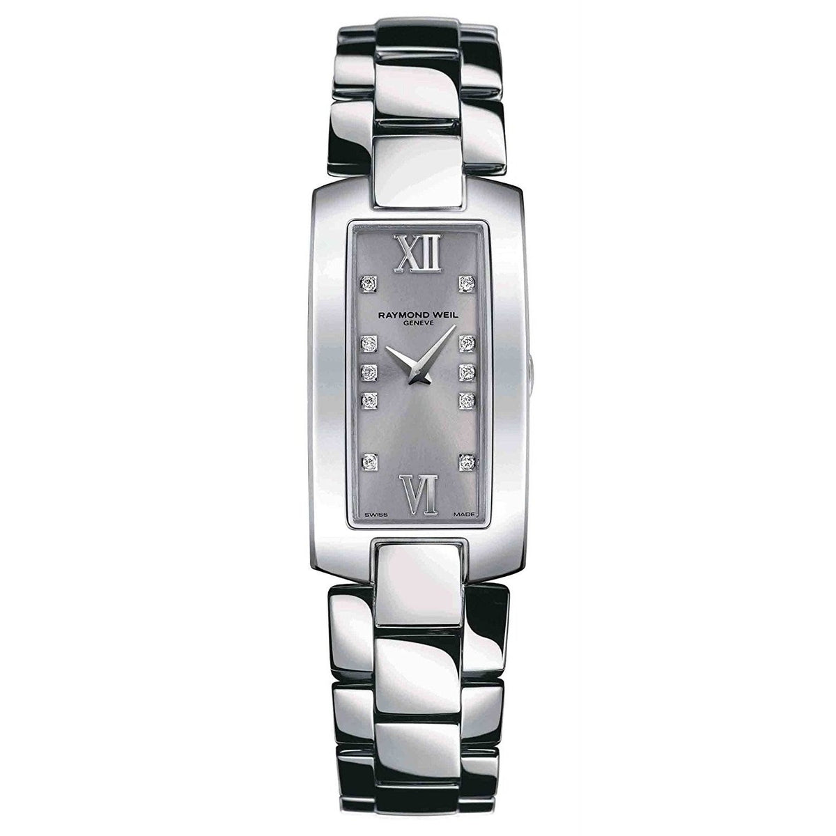 Raymond Weil Women&#39;s 1500-ST-00685 Shine Diamond Stainless Steel Watch