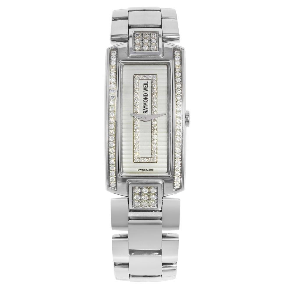 Raymond Weil Women&#39;s 1500-ST1-42381 Diamond Stainless Steel Watch