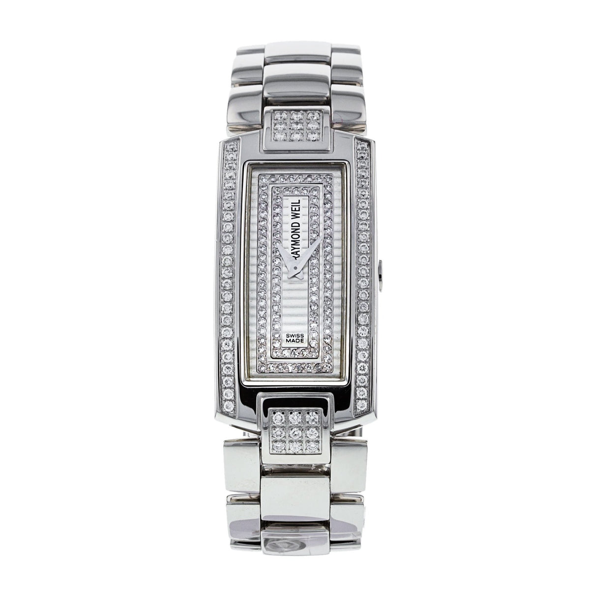 Raymond Weil Women&#39;s 1500-ST2-70381 Shine Diamond Stainless Steel Watch