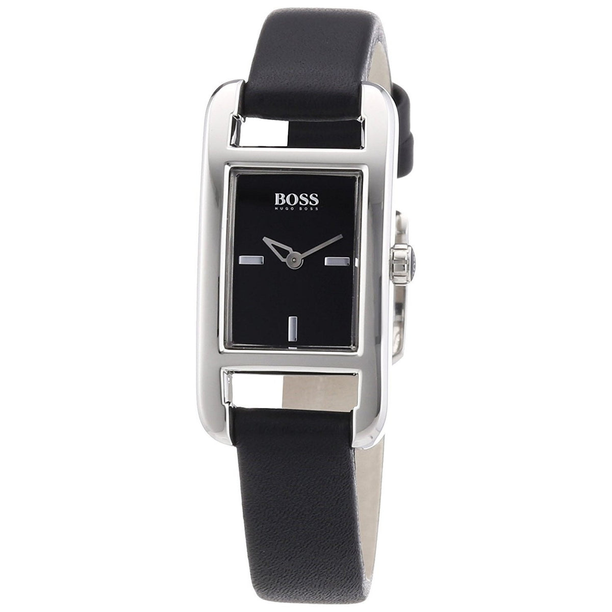 Hugo Boss Women&#39;s 1502337 Black Leather Watch