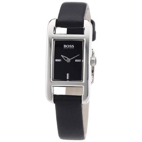 Hugo Boss Women's 1502337 Black Leather Watch