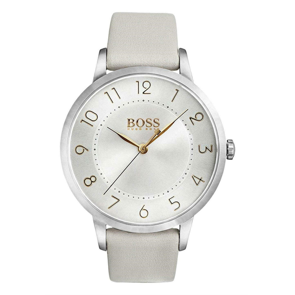 Hugo Boss Women&#39;s 1502405 Eclipse White Leather Watch