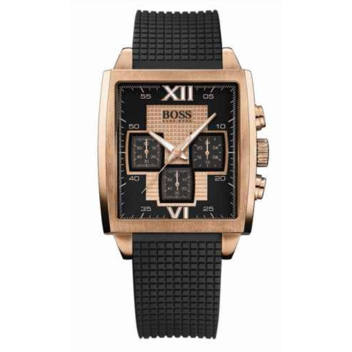 Hugo Boss Men&#39;s 1512444 Hugo Boss Chronograph Chronograph Black Silicone Watch