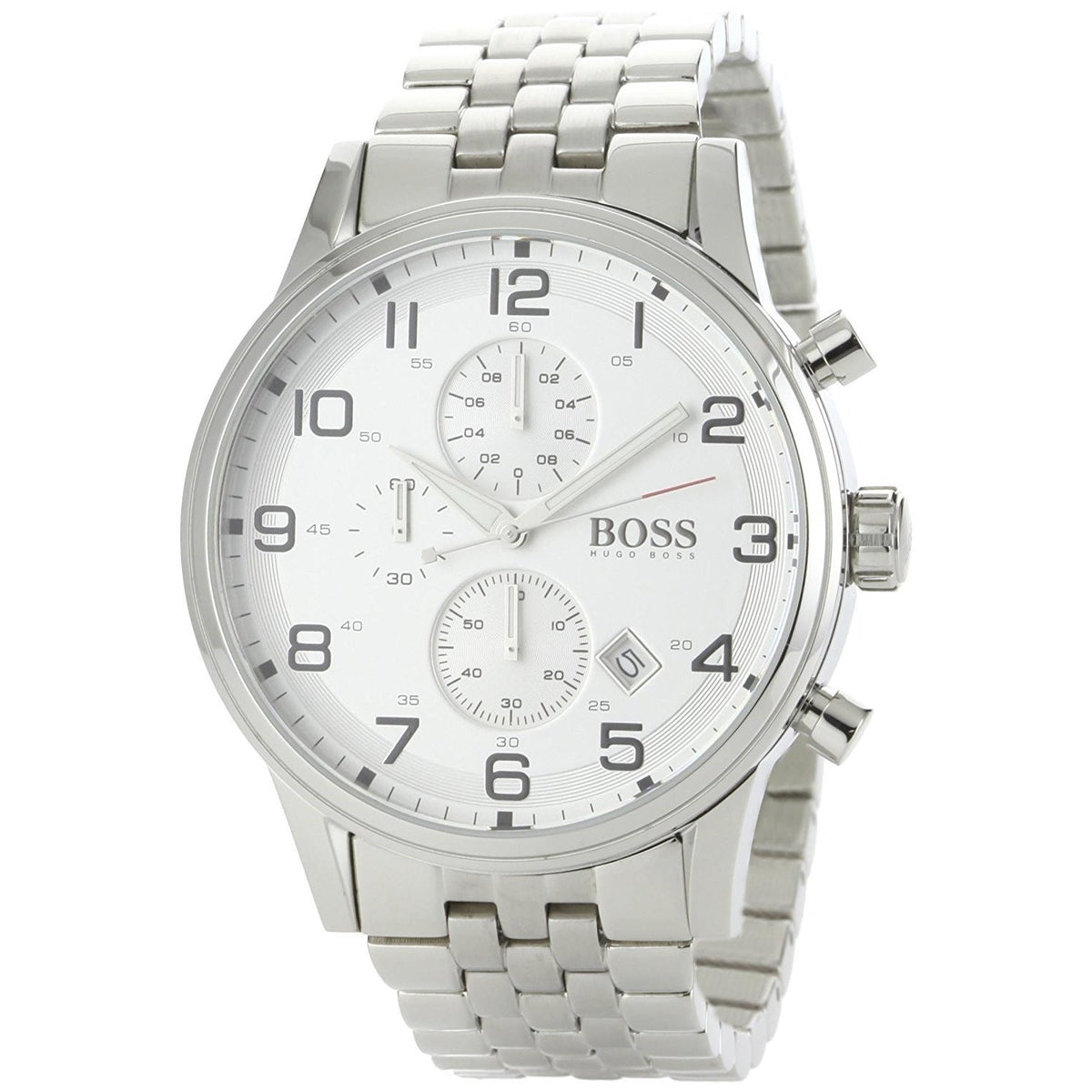 Hugo Boss Men&#39;s 1512445 Black Chronograph Stainless Steel Watch