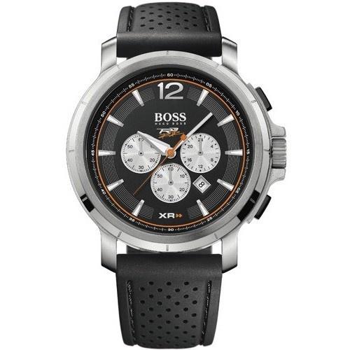 Hugo Boss Men's 1512455 Black Chronograph Black Rubber Watch